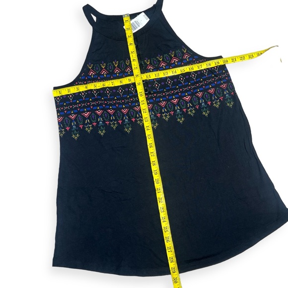 Torrid Black Geo Print O-Ring Goddess Tank size 1X - Picture 7 of 12